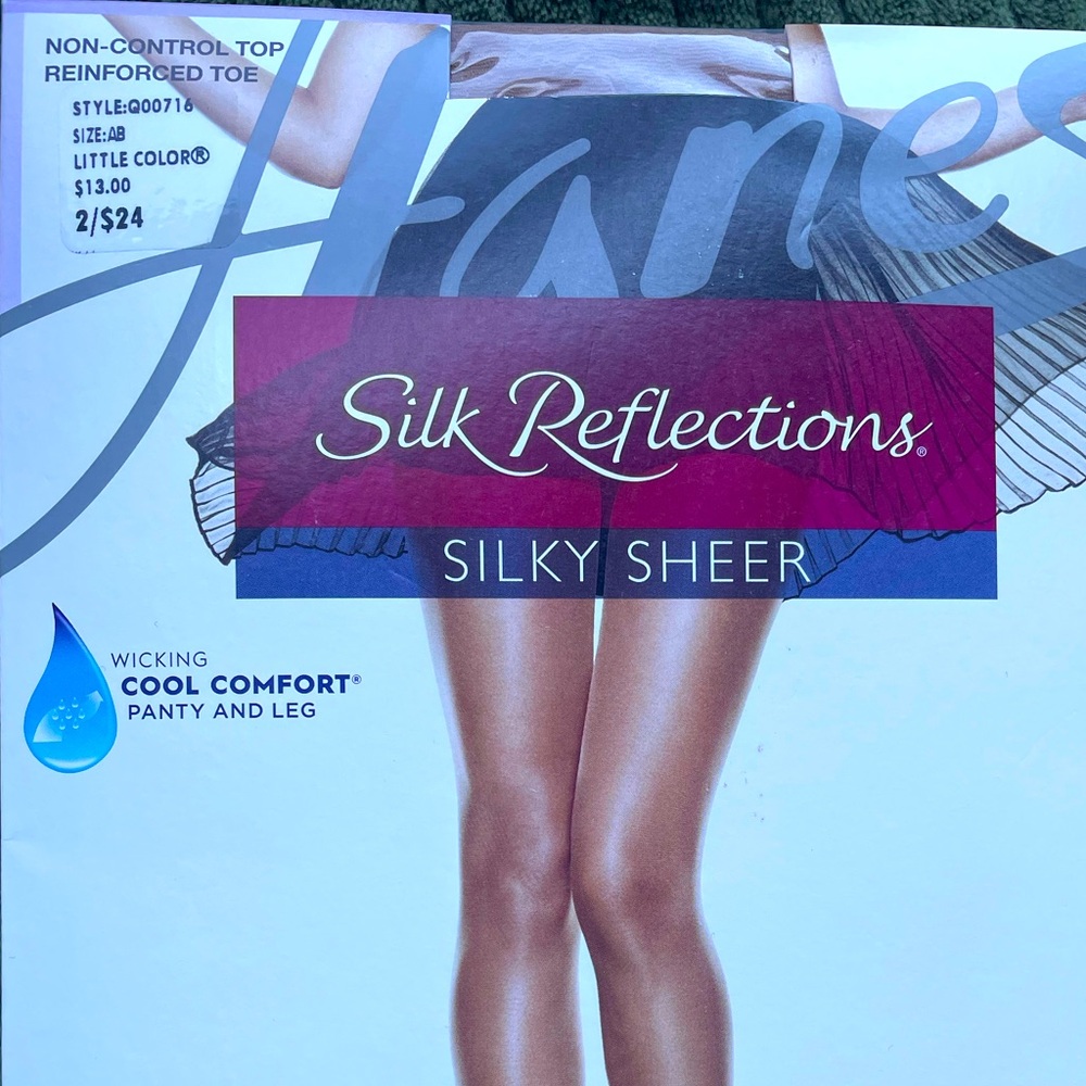 Silk Reflections Silky Sheer Stockings